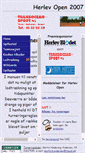 Mobile Screenshot of herlevopen.herlevtennis.dk